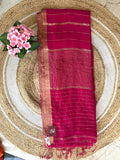 Premium Silk Linen saree