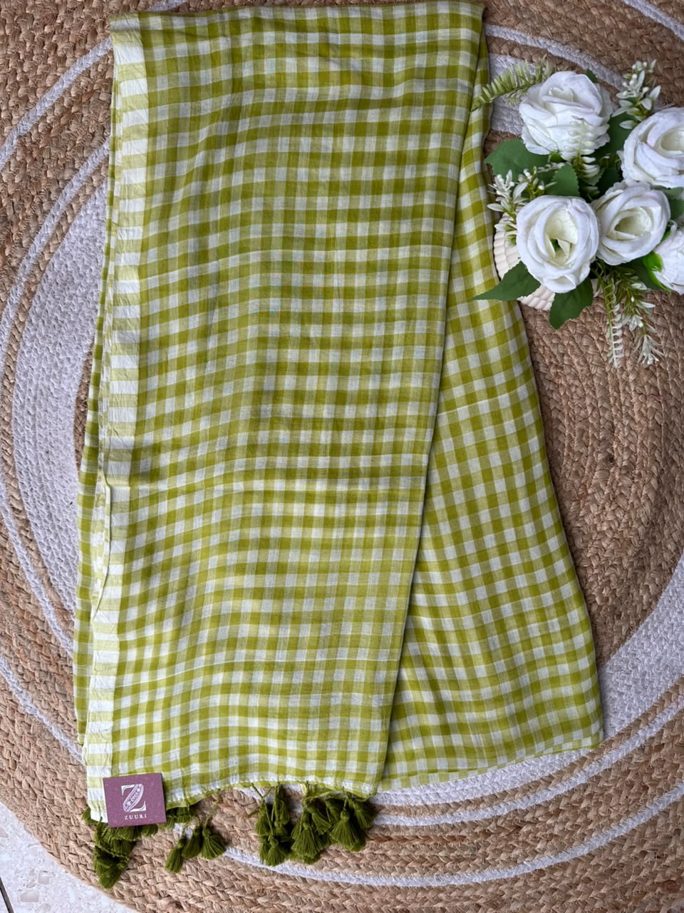 Premium Mul Cotton Saree