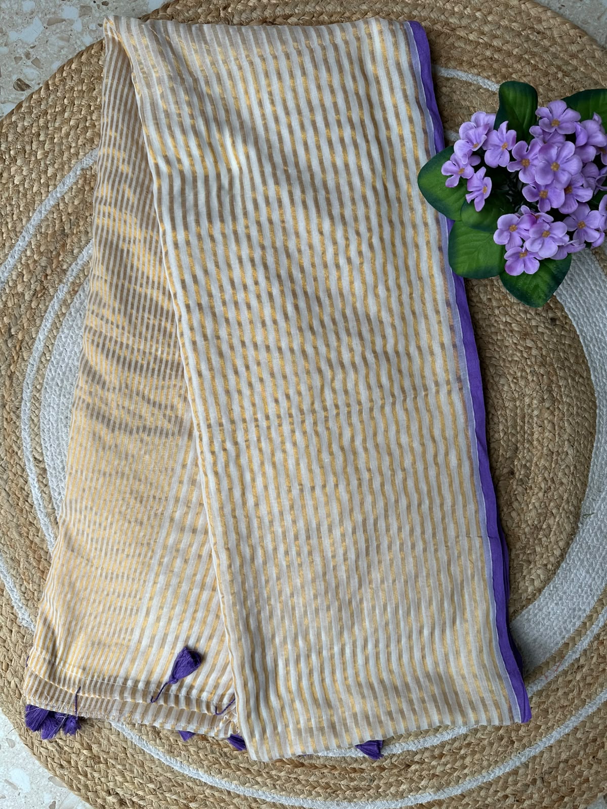 Premium Mul Cotton Saree