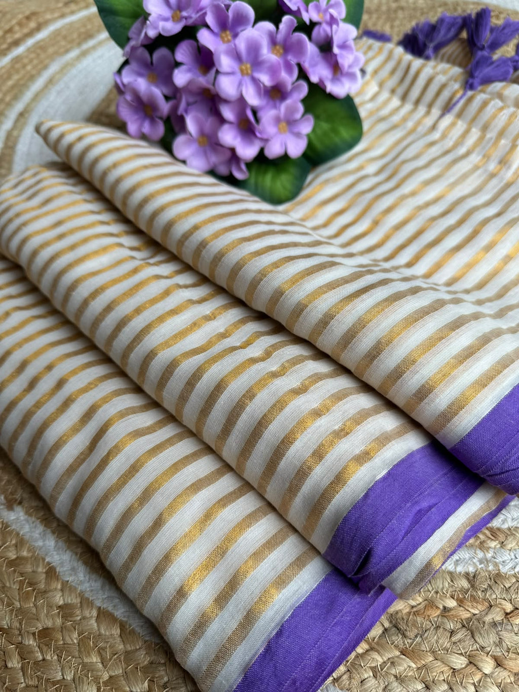 Premium Mul Cotton Saree