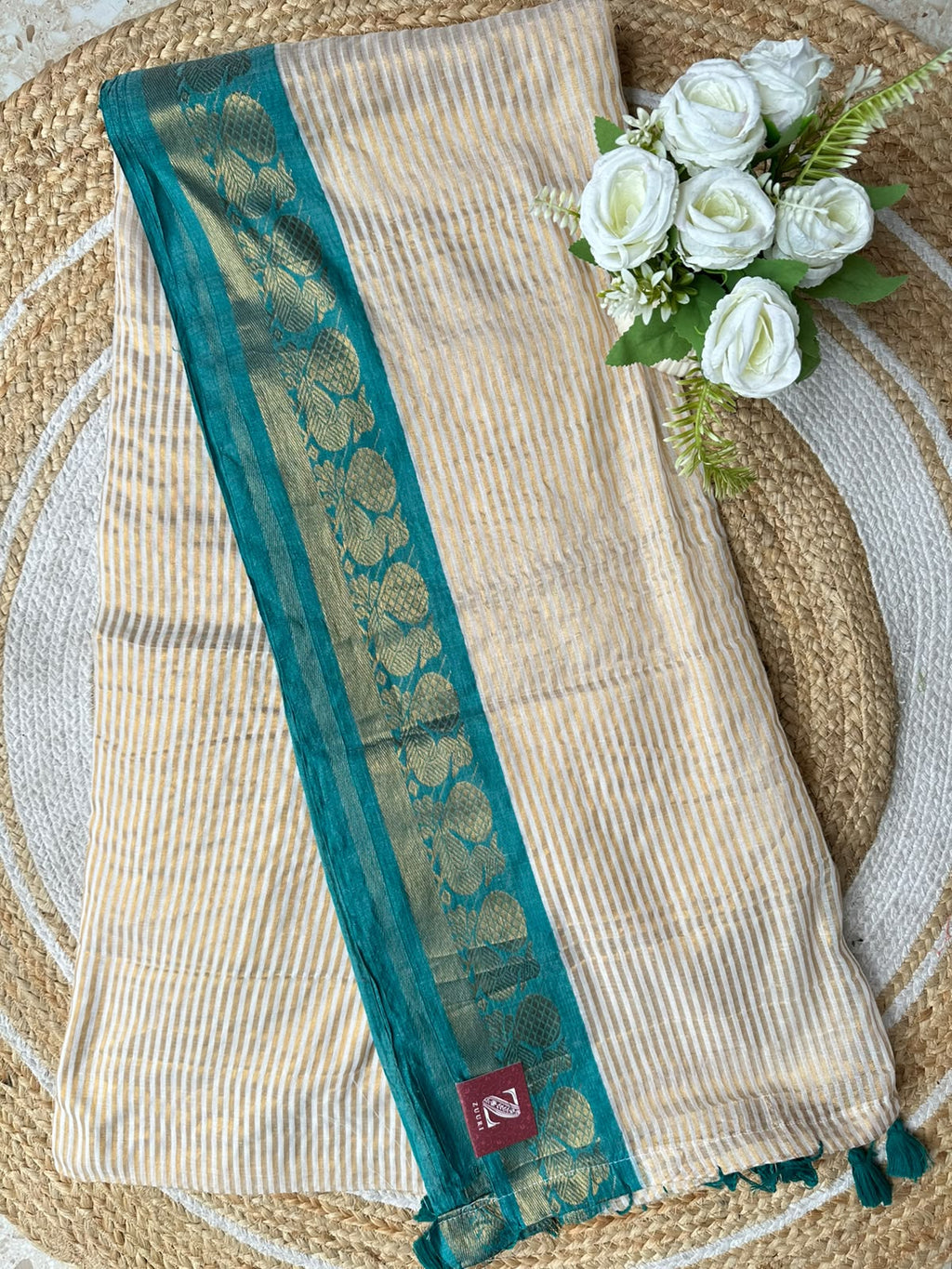 Premium Mul Cotton Saree