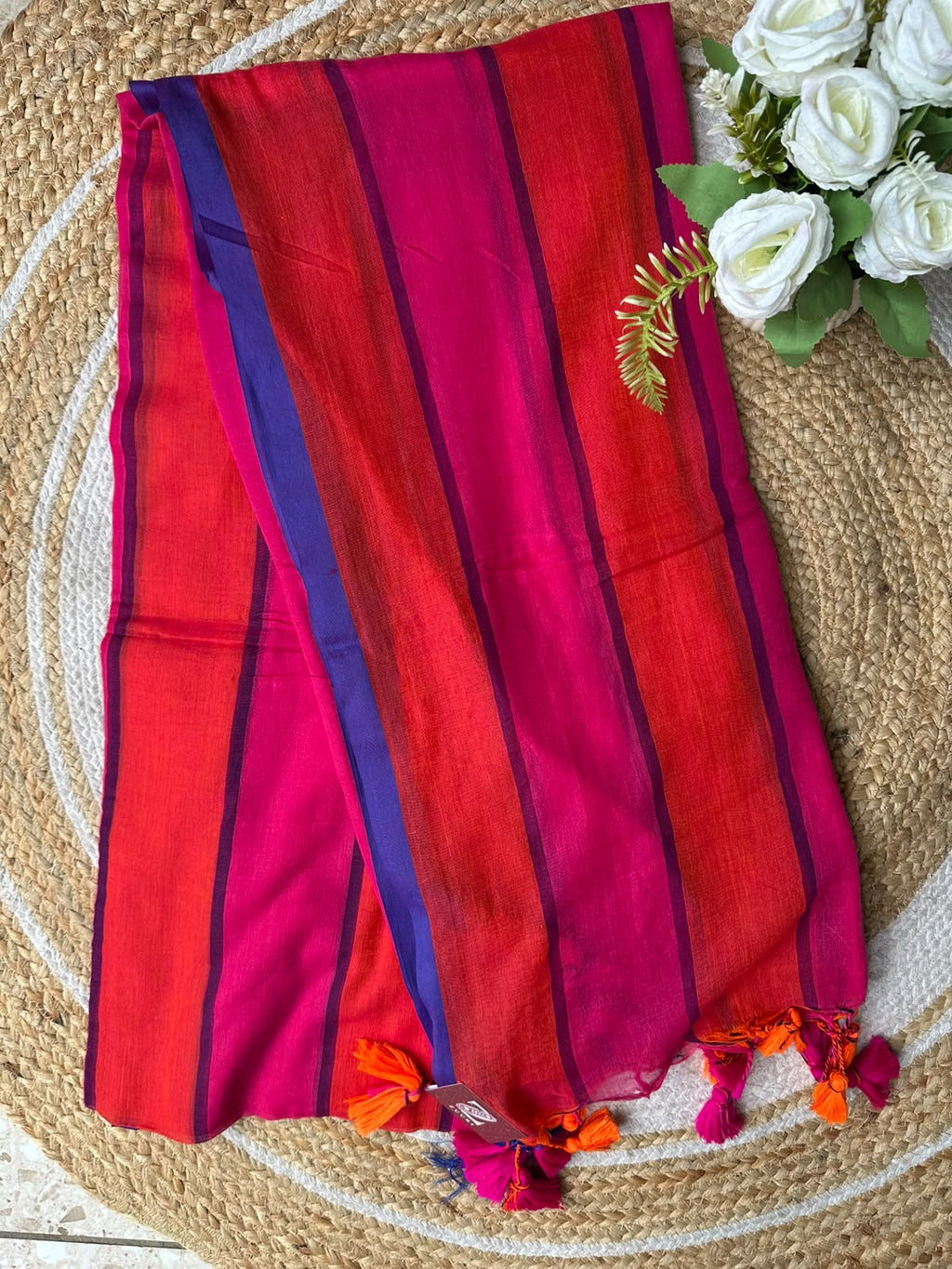 Premium Mul Cotton Saree