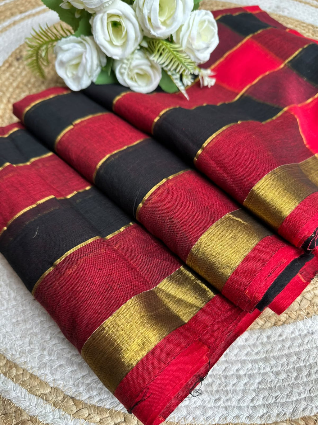 Premium Mul Cotton Saree