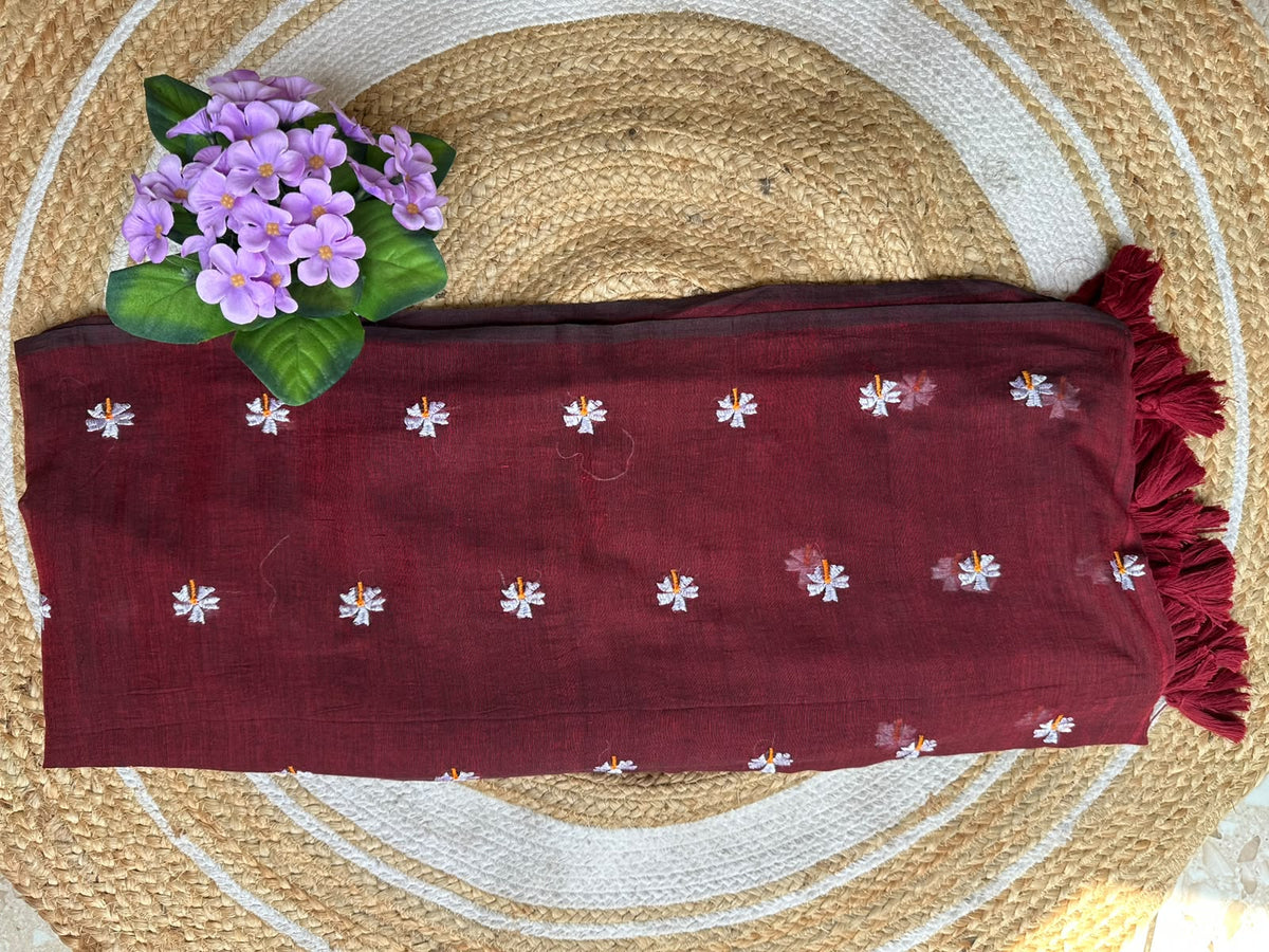 Premium Mul Cotton Saree