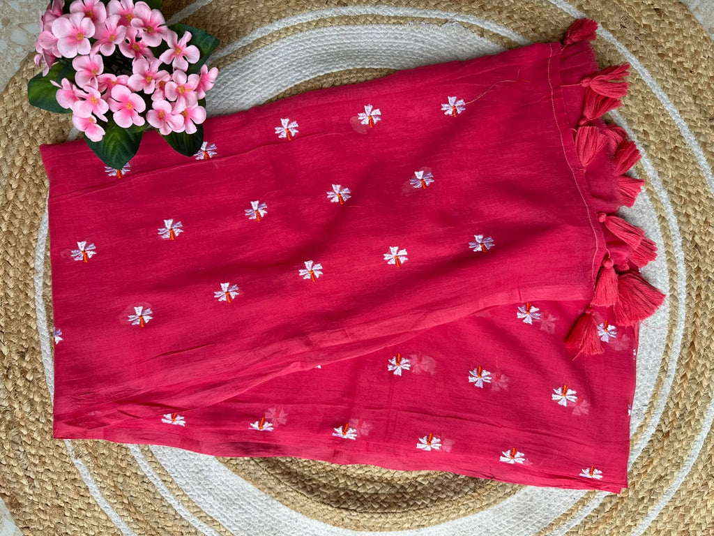Premium Mul Cotton Saree