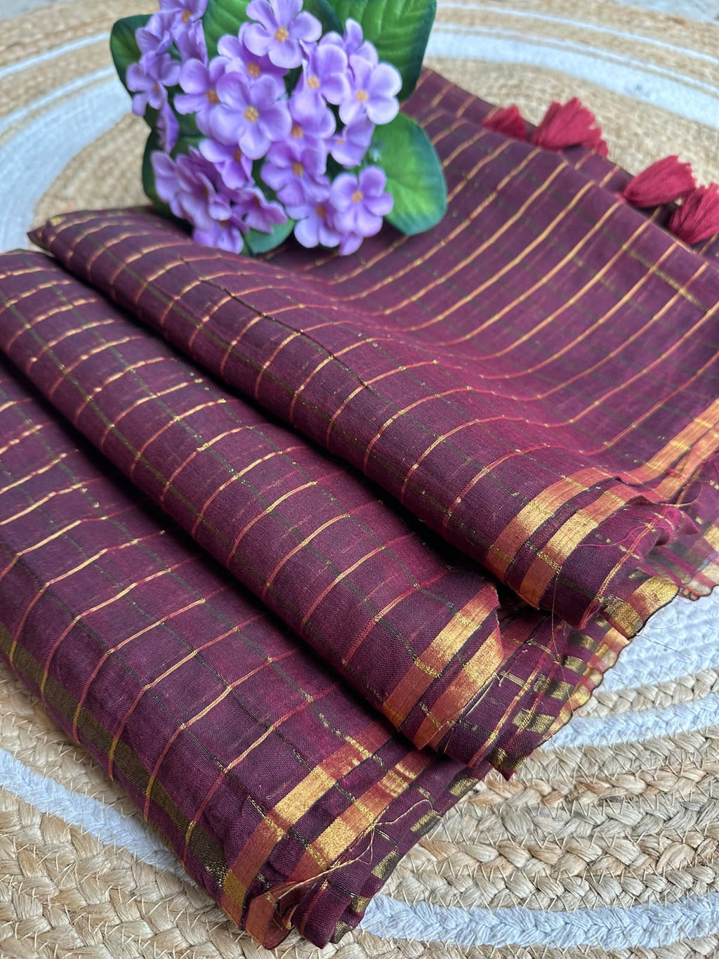 Premium Mul Cotton Saree