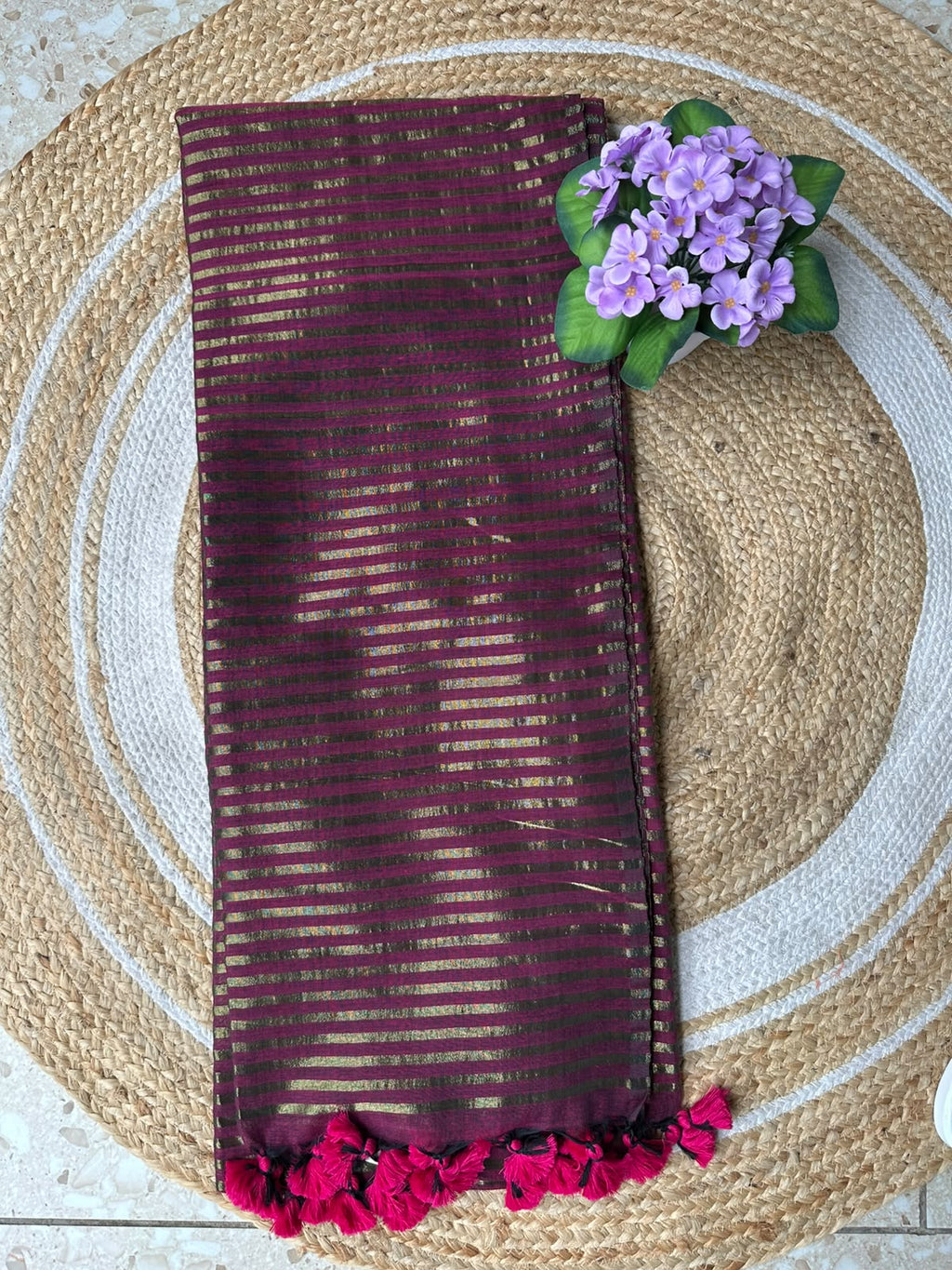 Premium Mul Cotton Saree