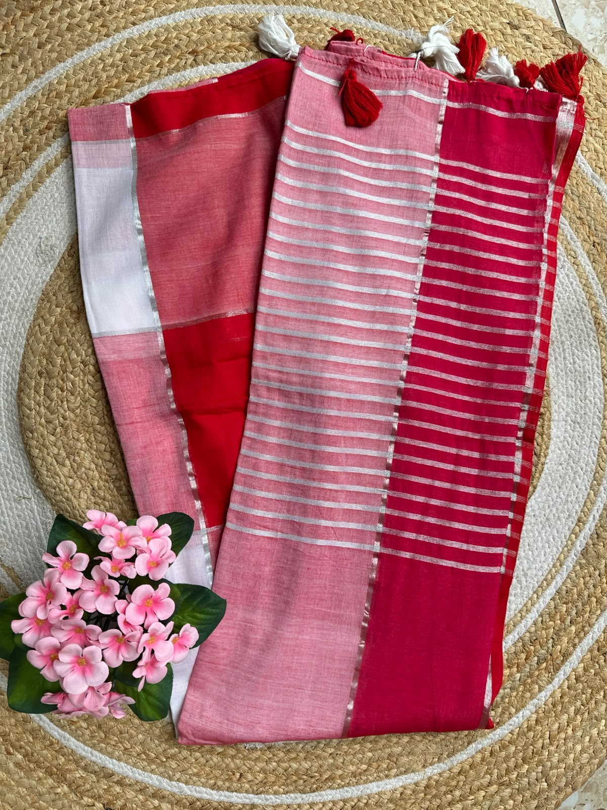 Premium Mul Cotton Saree