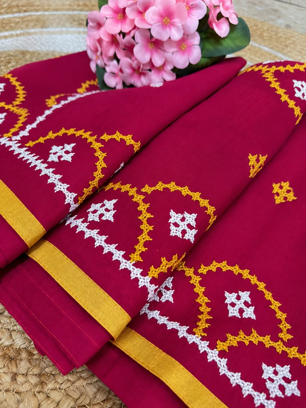 Premium Mul Cotton Saree