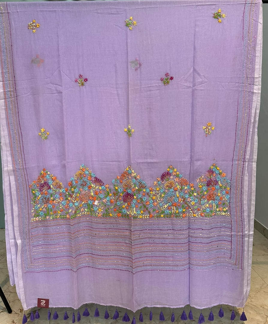 Premium Mul Cotton Saree