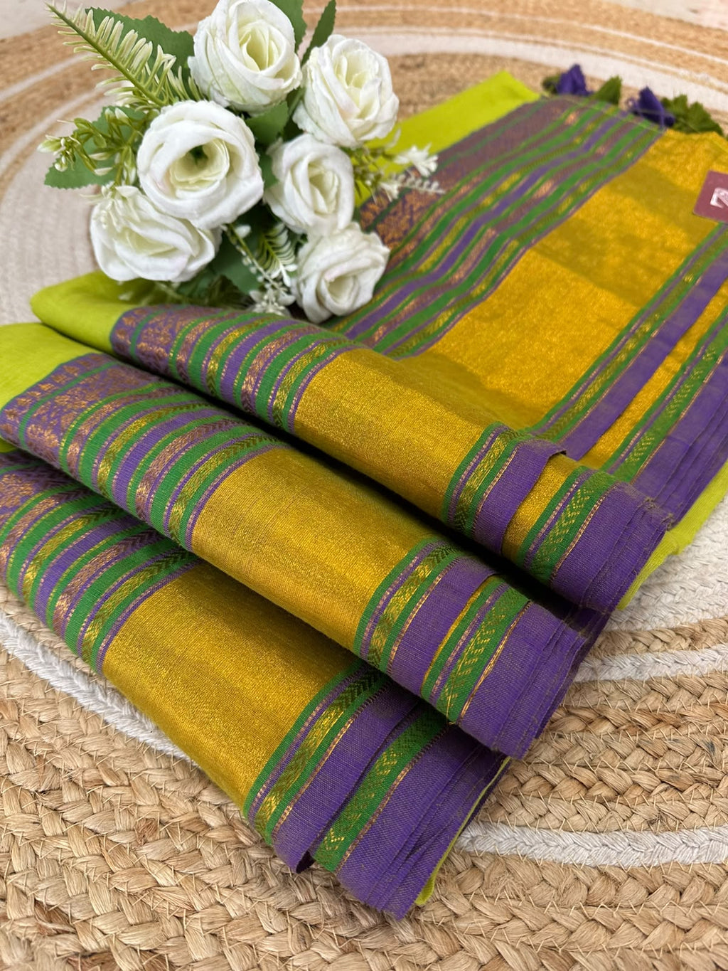 Premium Mul Cotton Saree