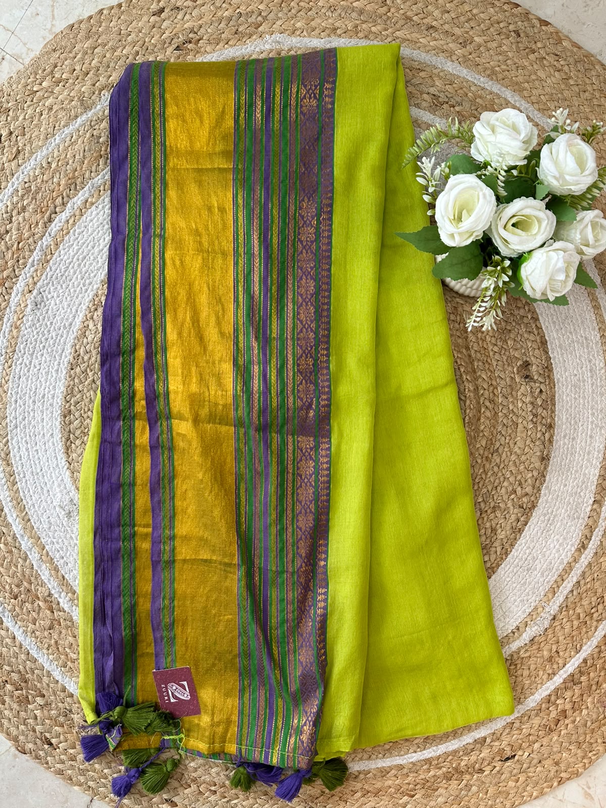 Premium Mul Cotton Saree