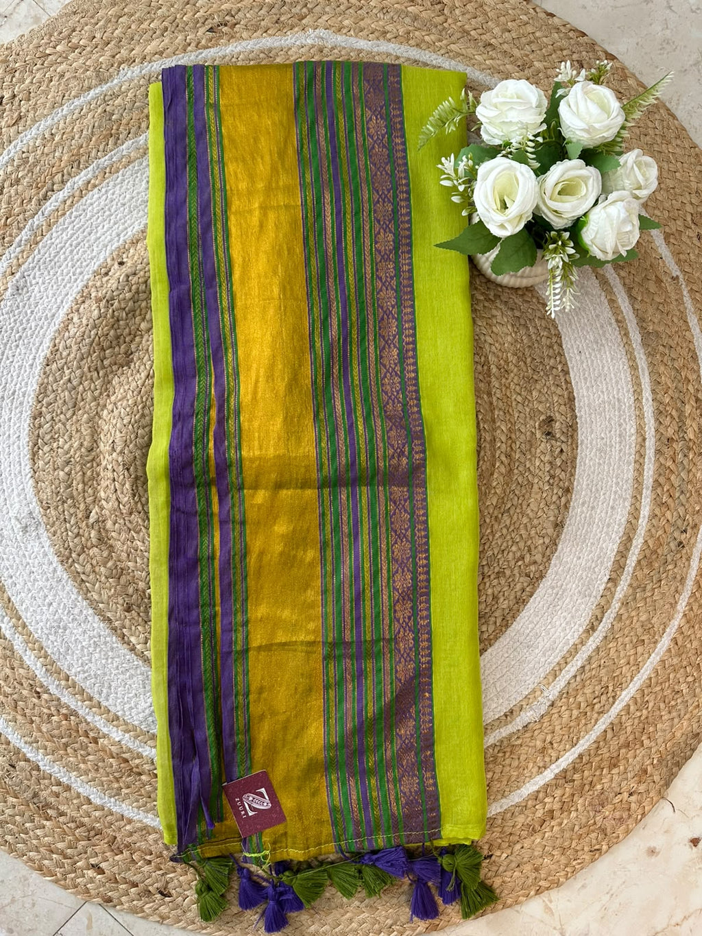 Premium Mul Cotton Saree