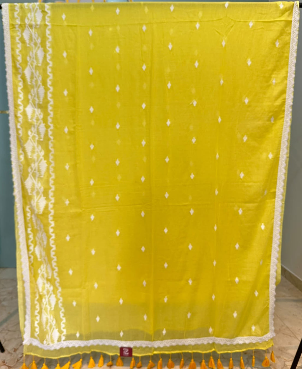 Premium Mul Cotton Saree