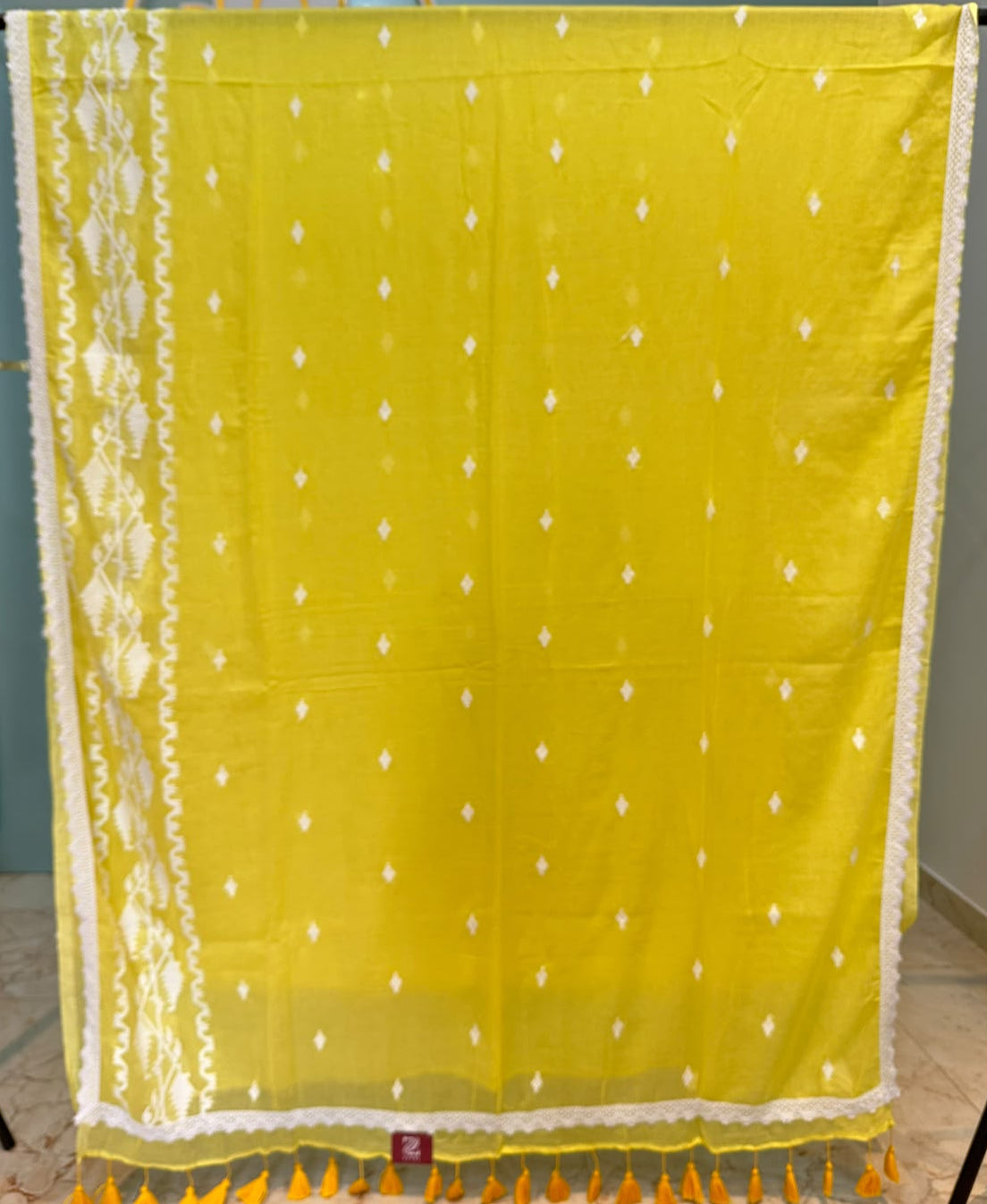 Premium Mul Cotton Saree