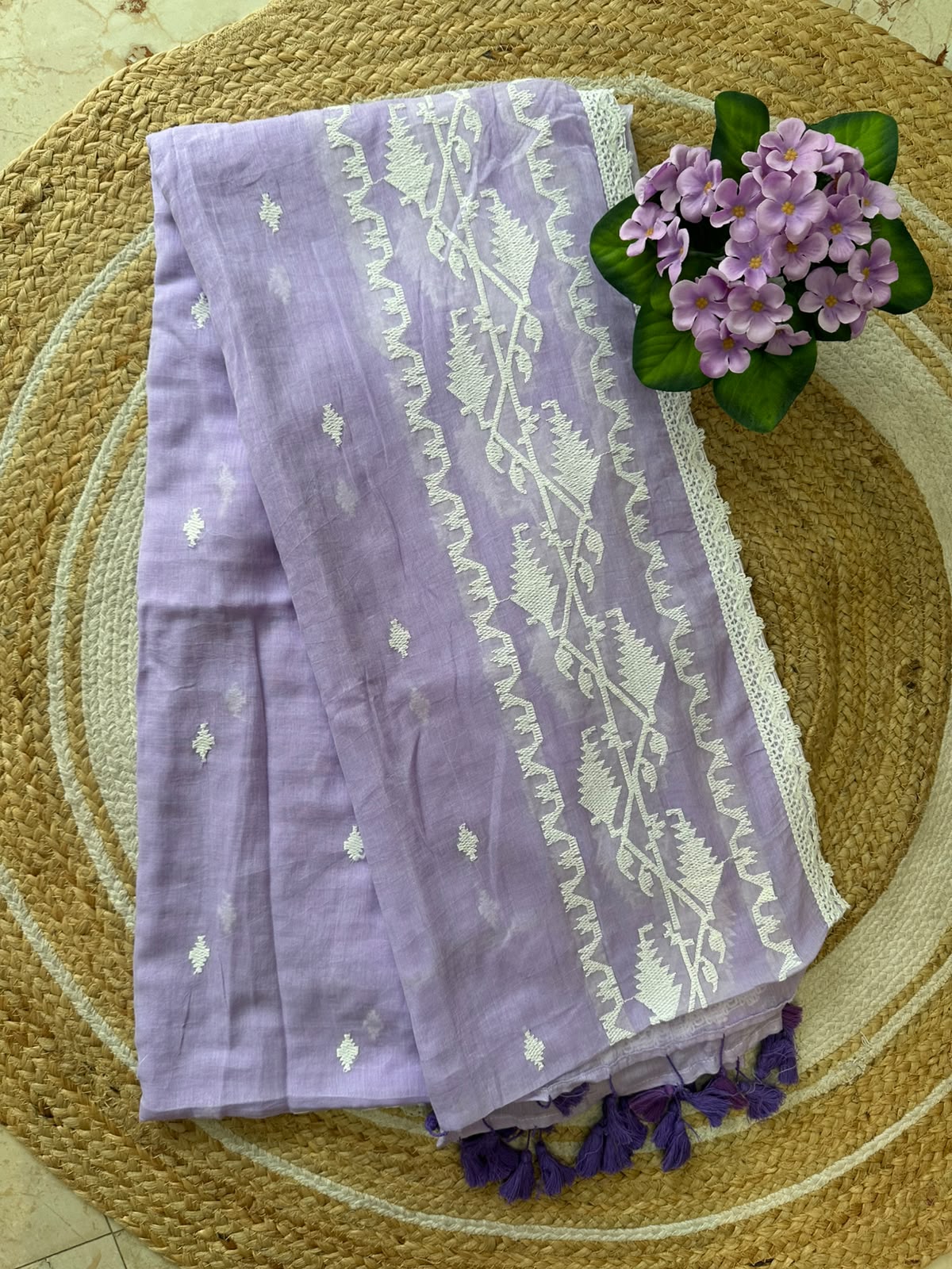 Premium Mul Cotton Saree