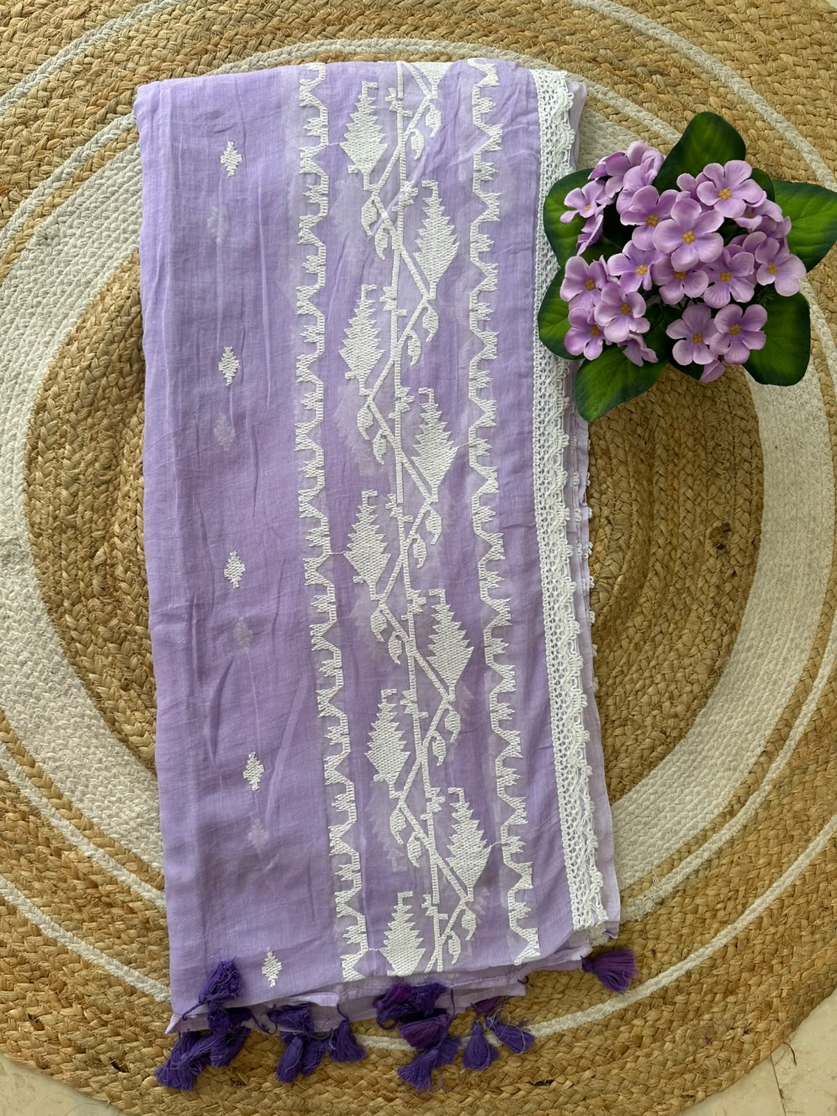 Premium Mul Cotton Saree