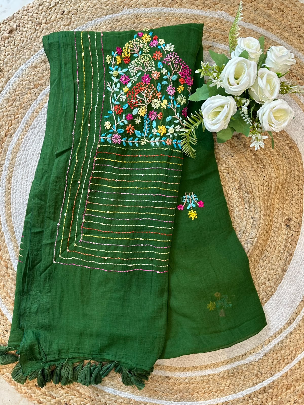 Premium Mul Cotton Saree
