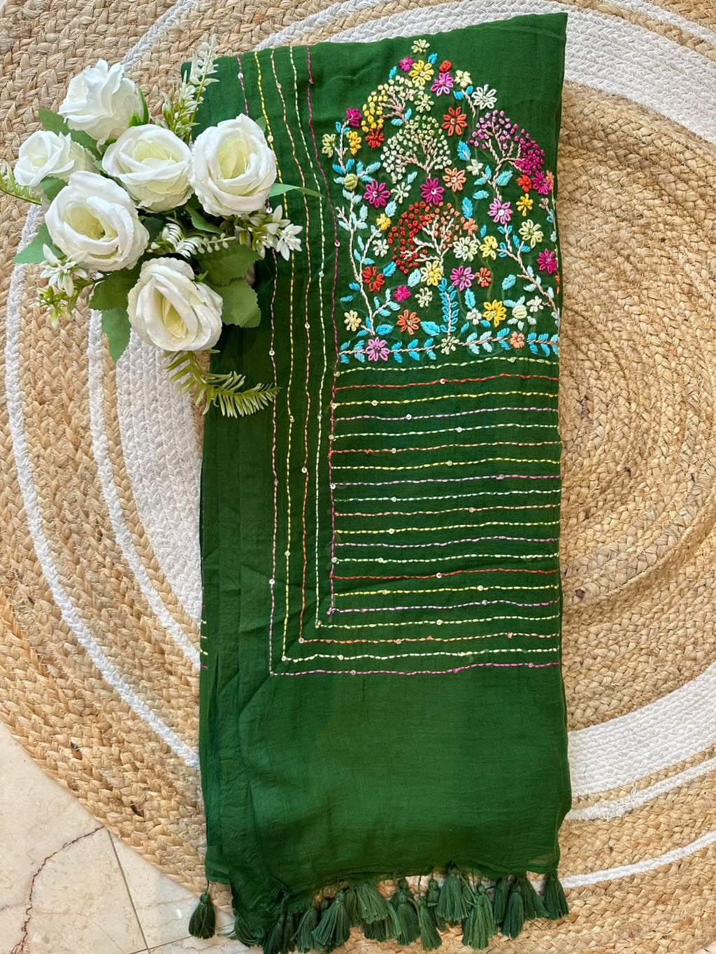 Premium Mul Cotton Saree