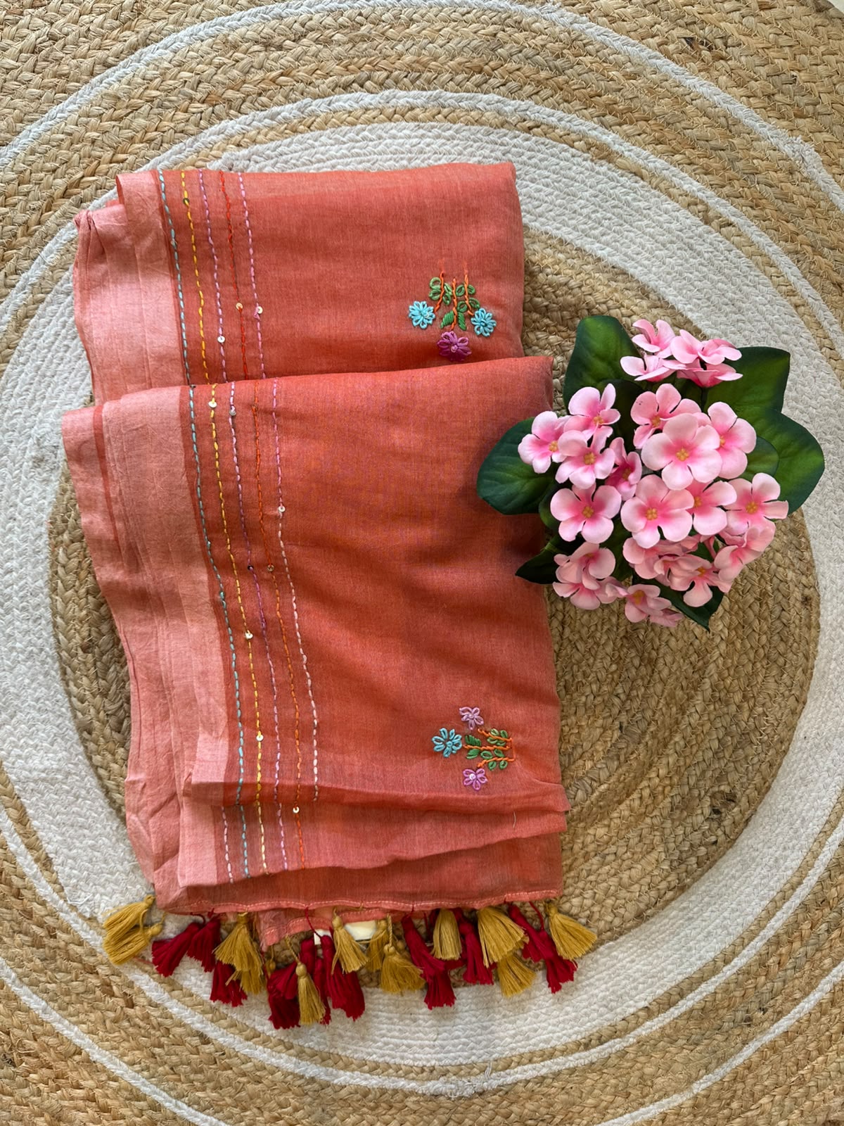 Premium Mul Cotton Saree