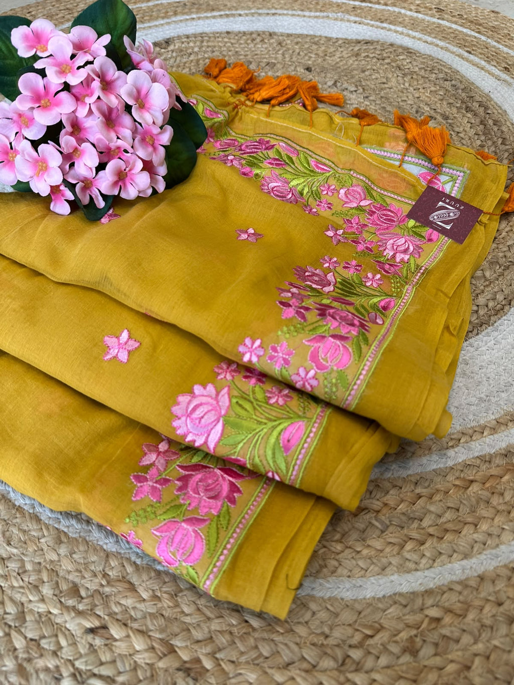 Premium Mul Cotton Saree