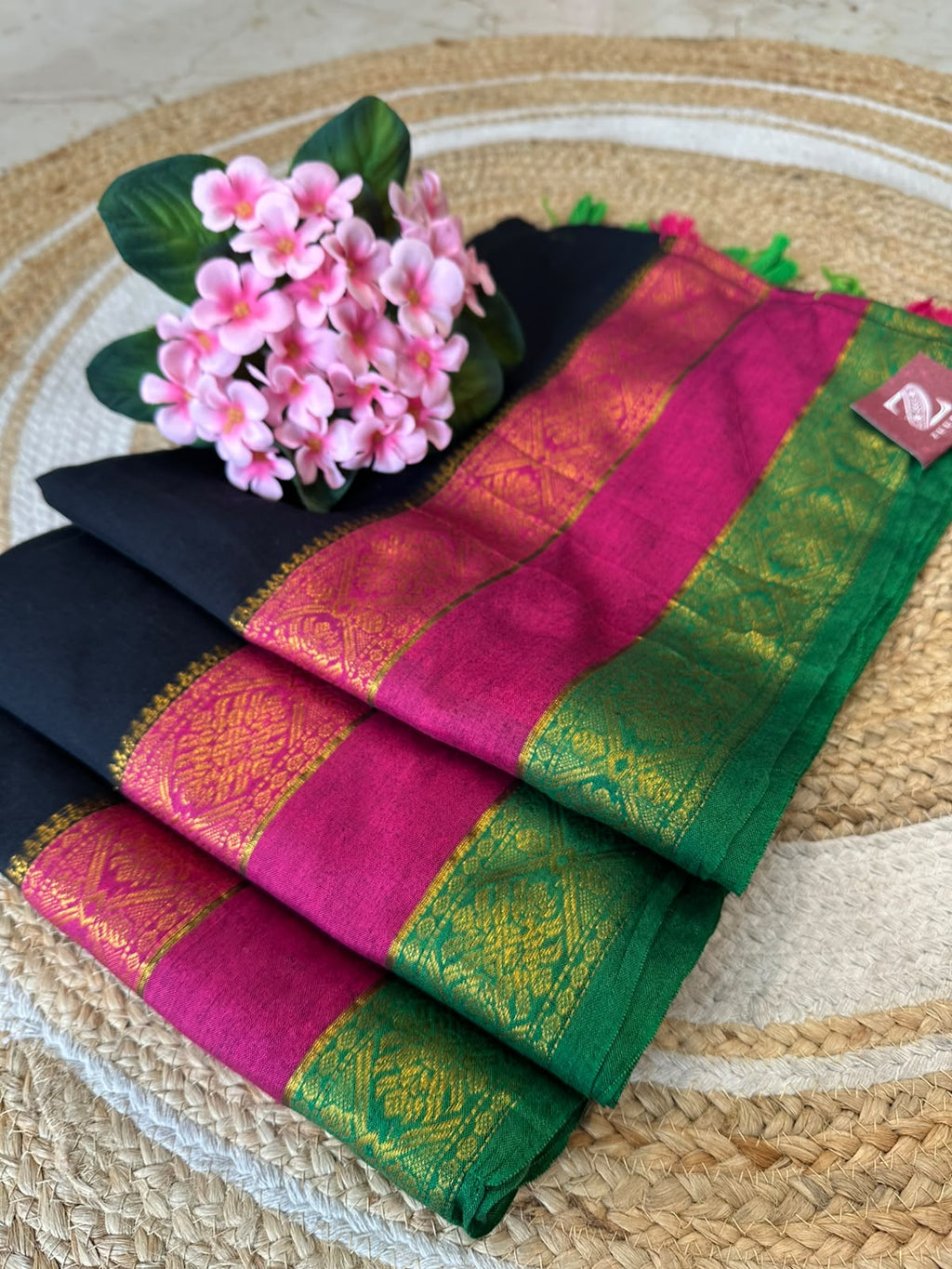 Premium Mul Cotton Saree
