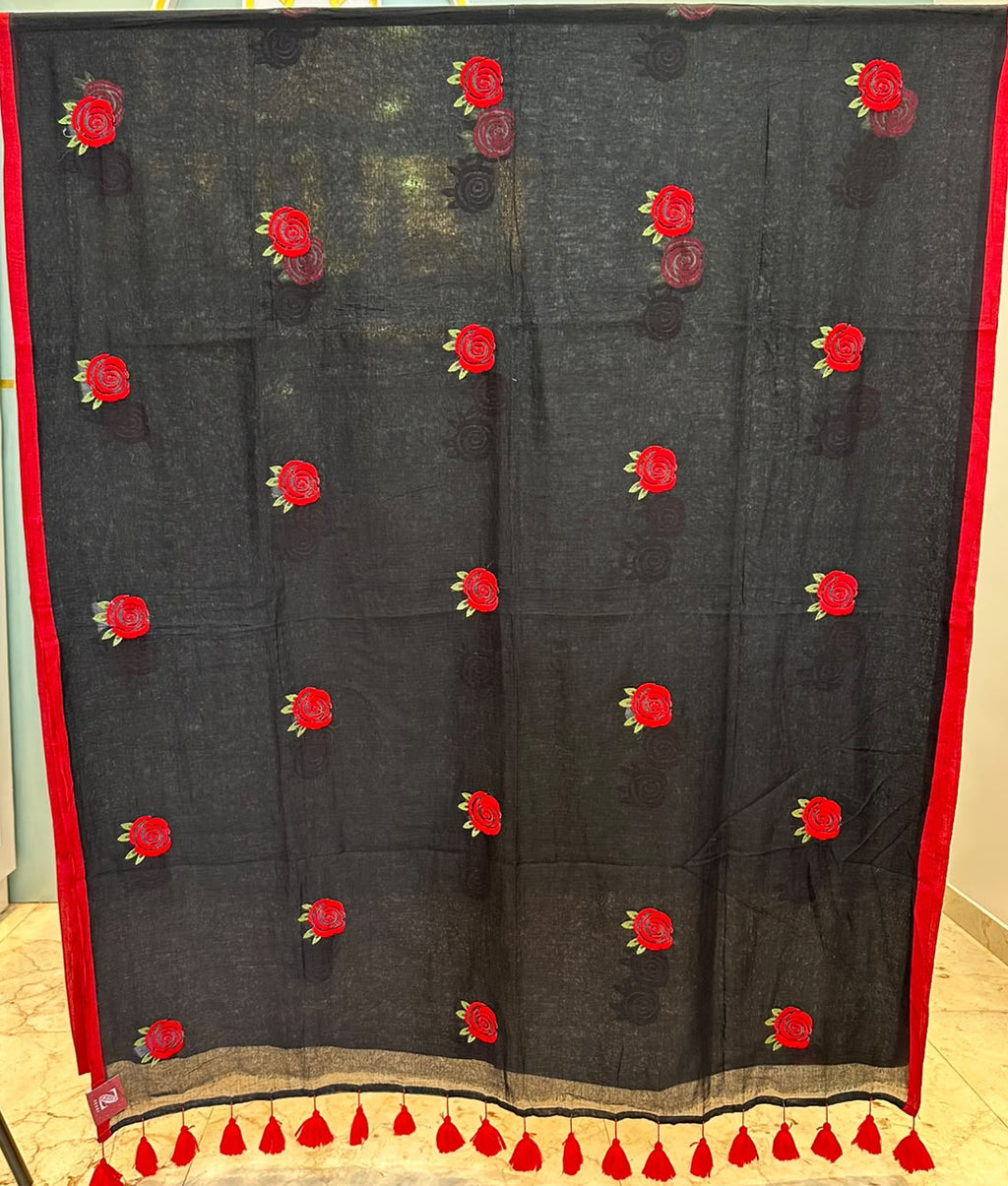 Premium Mul Cotton Saree