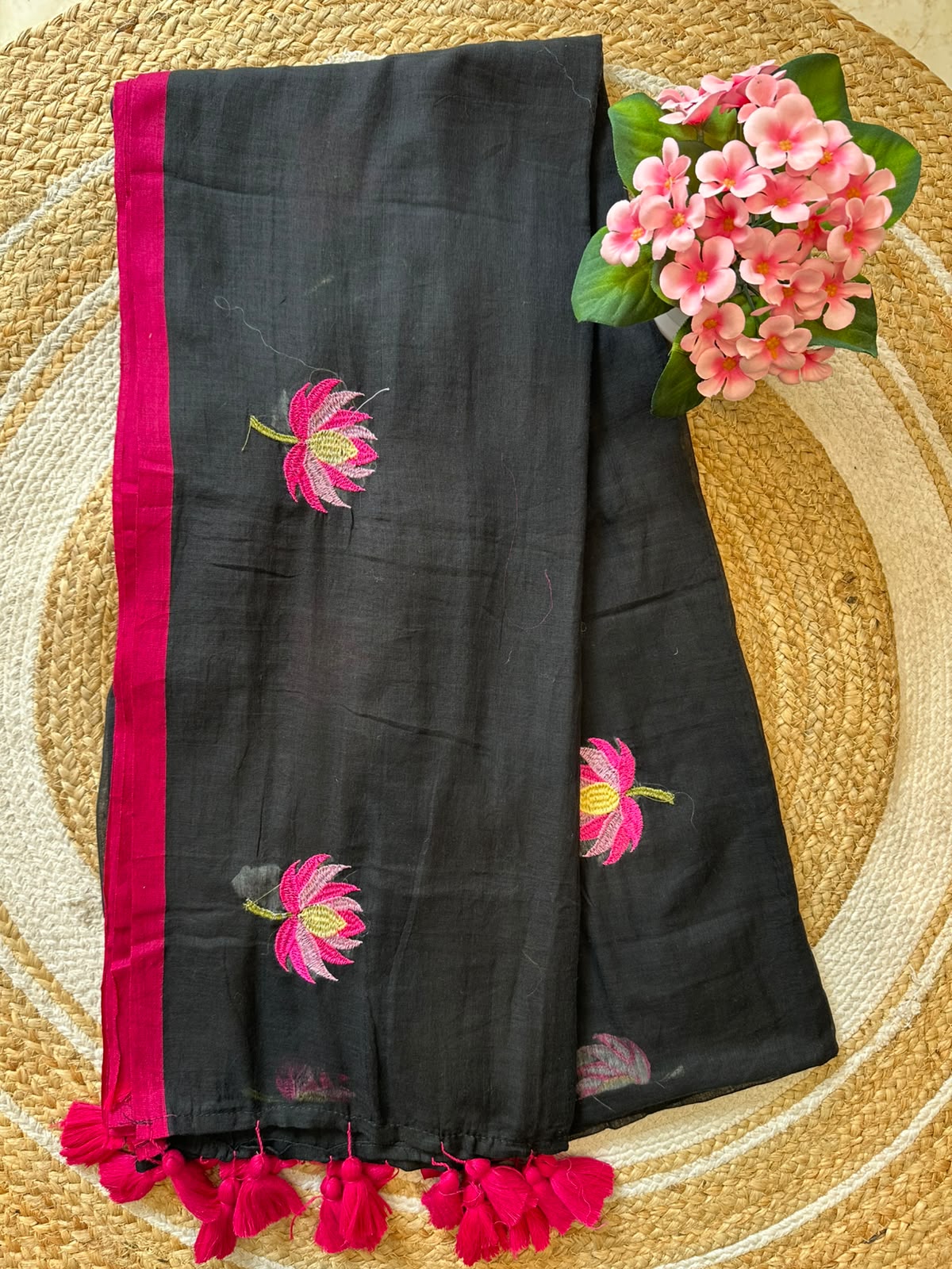Premium Mul Cotton Saree