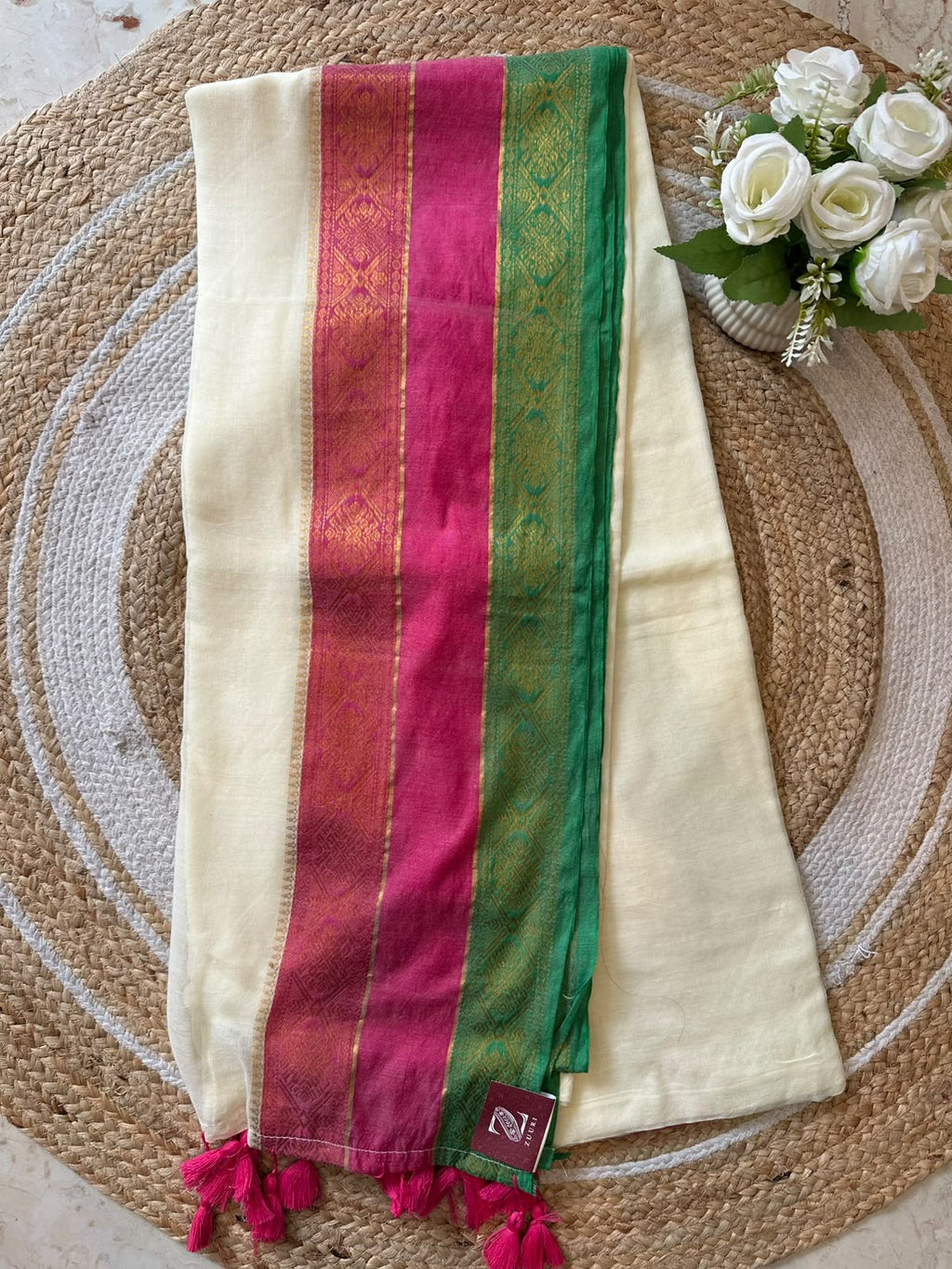 Premium Mul Cotton Saree