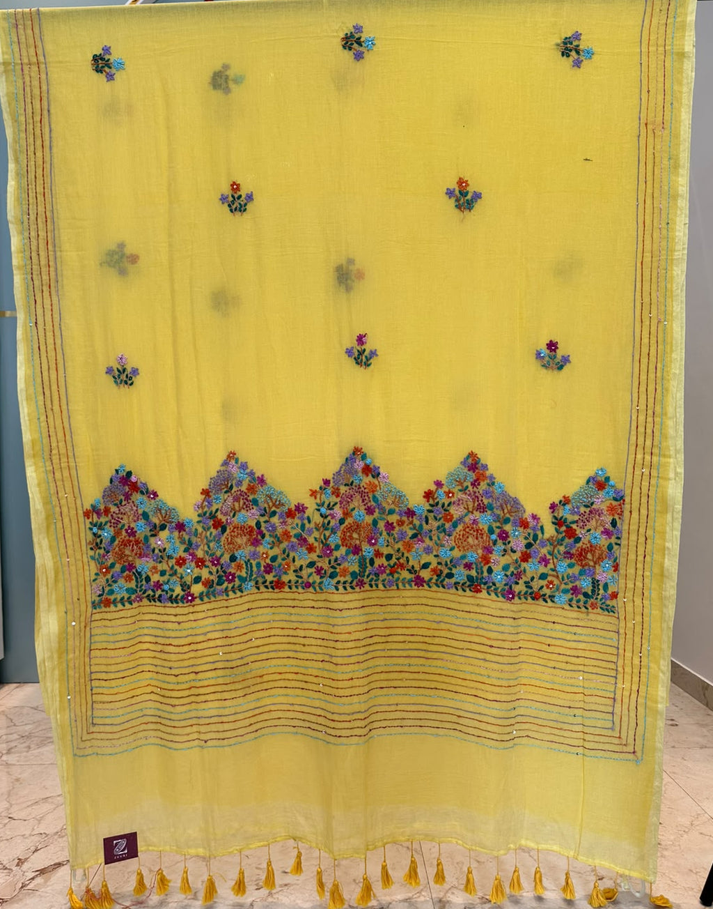 Premium Mul Cotton Saree