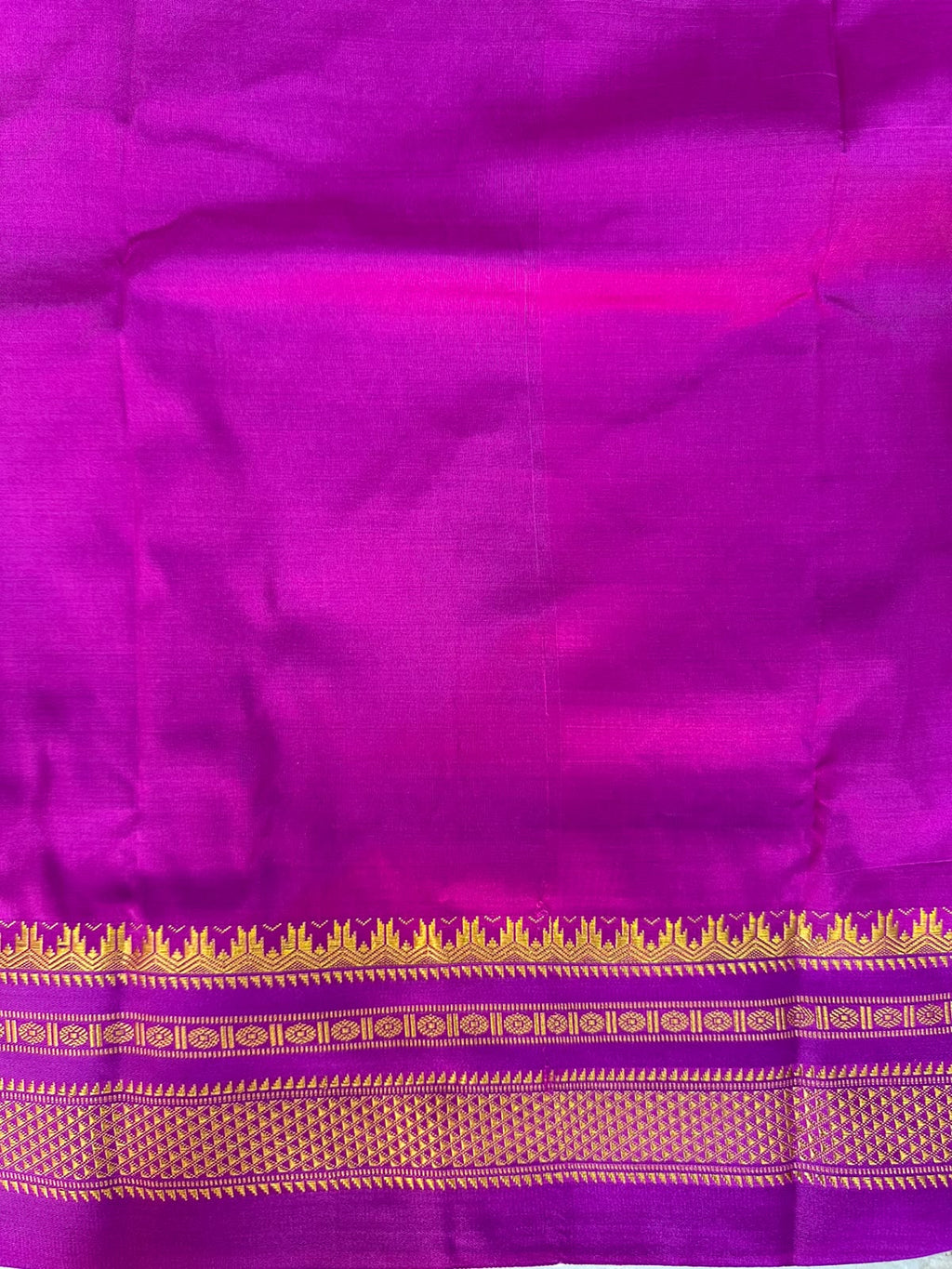 Ilkal Zari Checks Saree