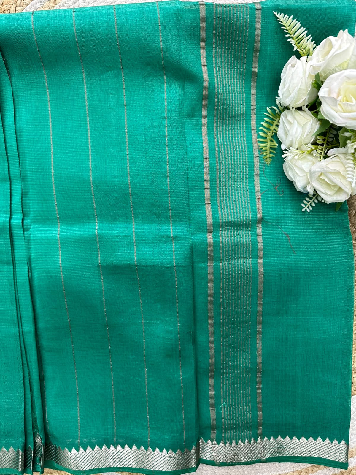 Handwoven Mangalgiri Cotton Silk Saree
