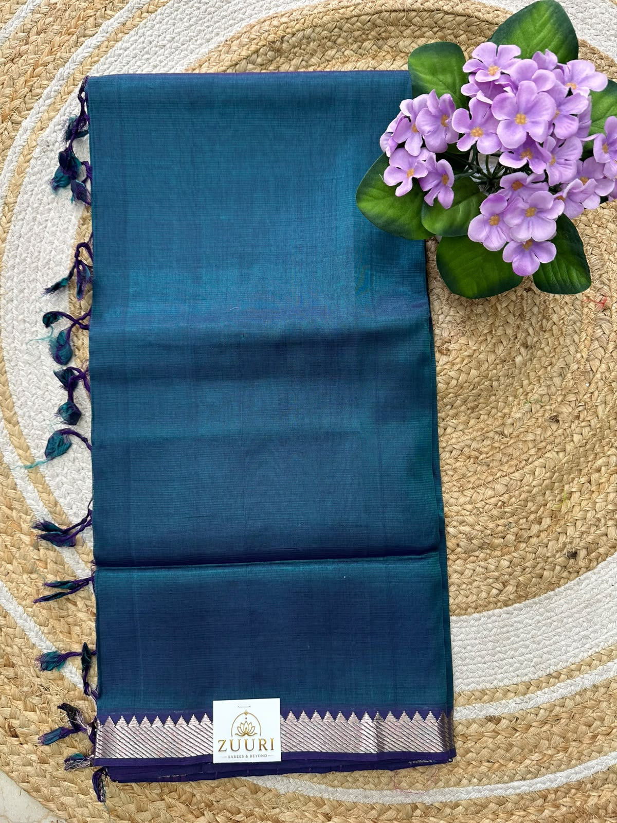 Handwoven Mangalgiri Cotton Silk Saree