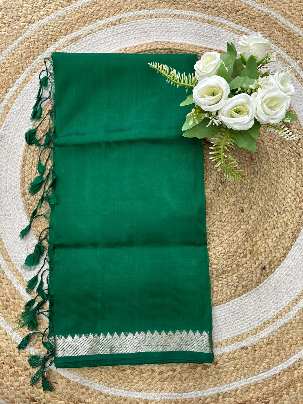 Handwoven Mangalgiri Cotton Silk Saree