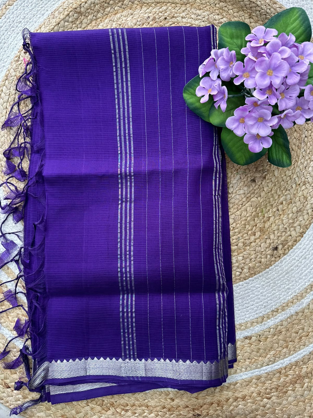 Handwoven Mangalgiri Cotton Silk Saree