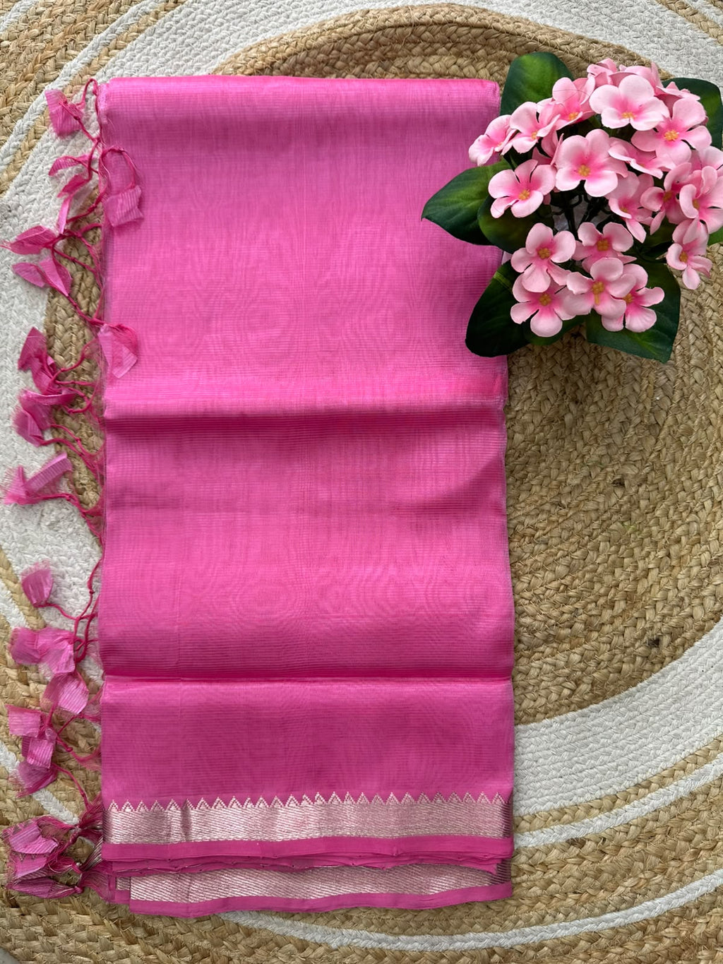 Handwoven Mangalgiri Cotton Silk Saree