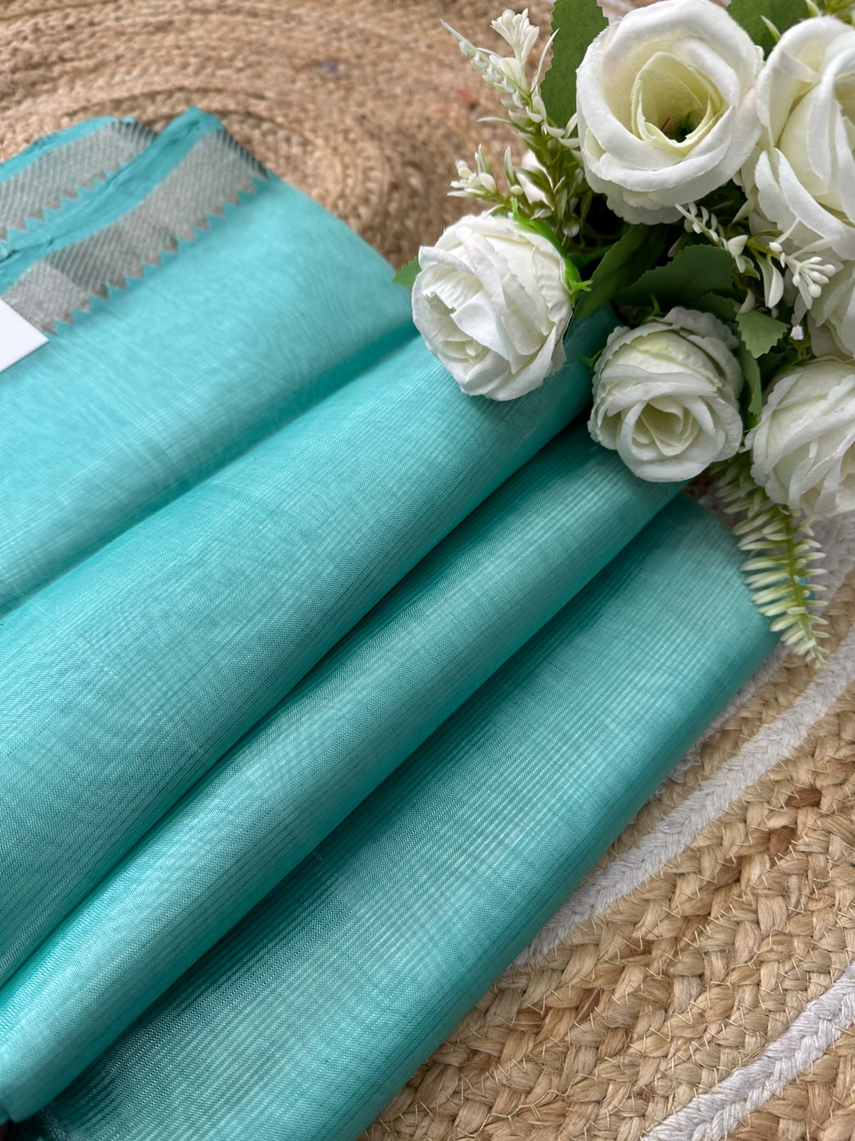 Handwoven Mangalgiri Cotton Silk Saree