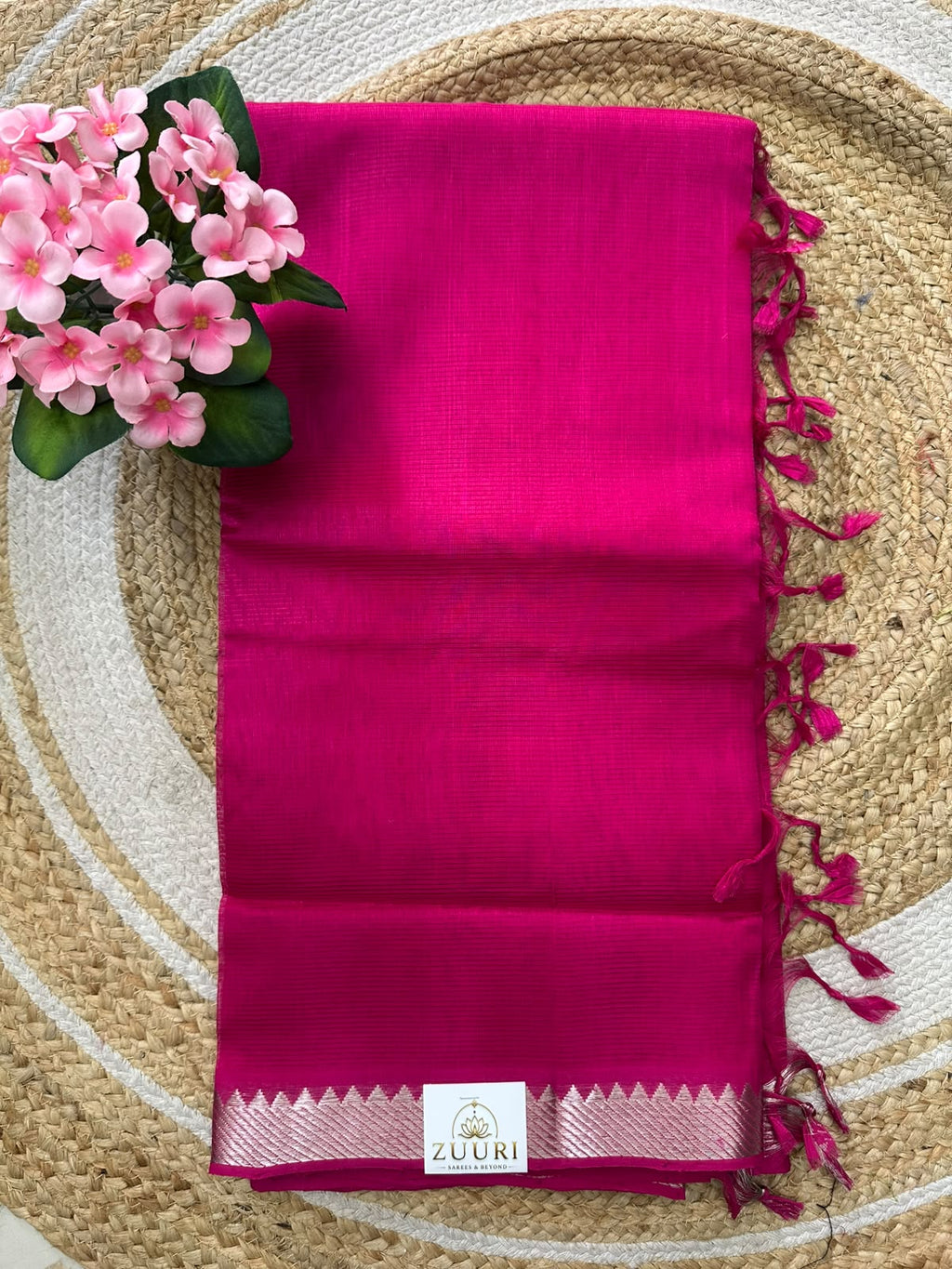 Handwoven Mangalgiri Cotton Silk Saree