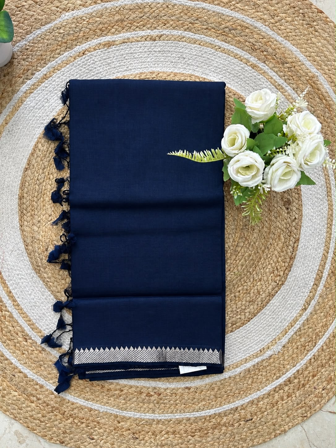 Handwoven Mangalgiri Cotton Silk Saree