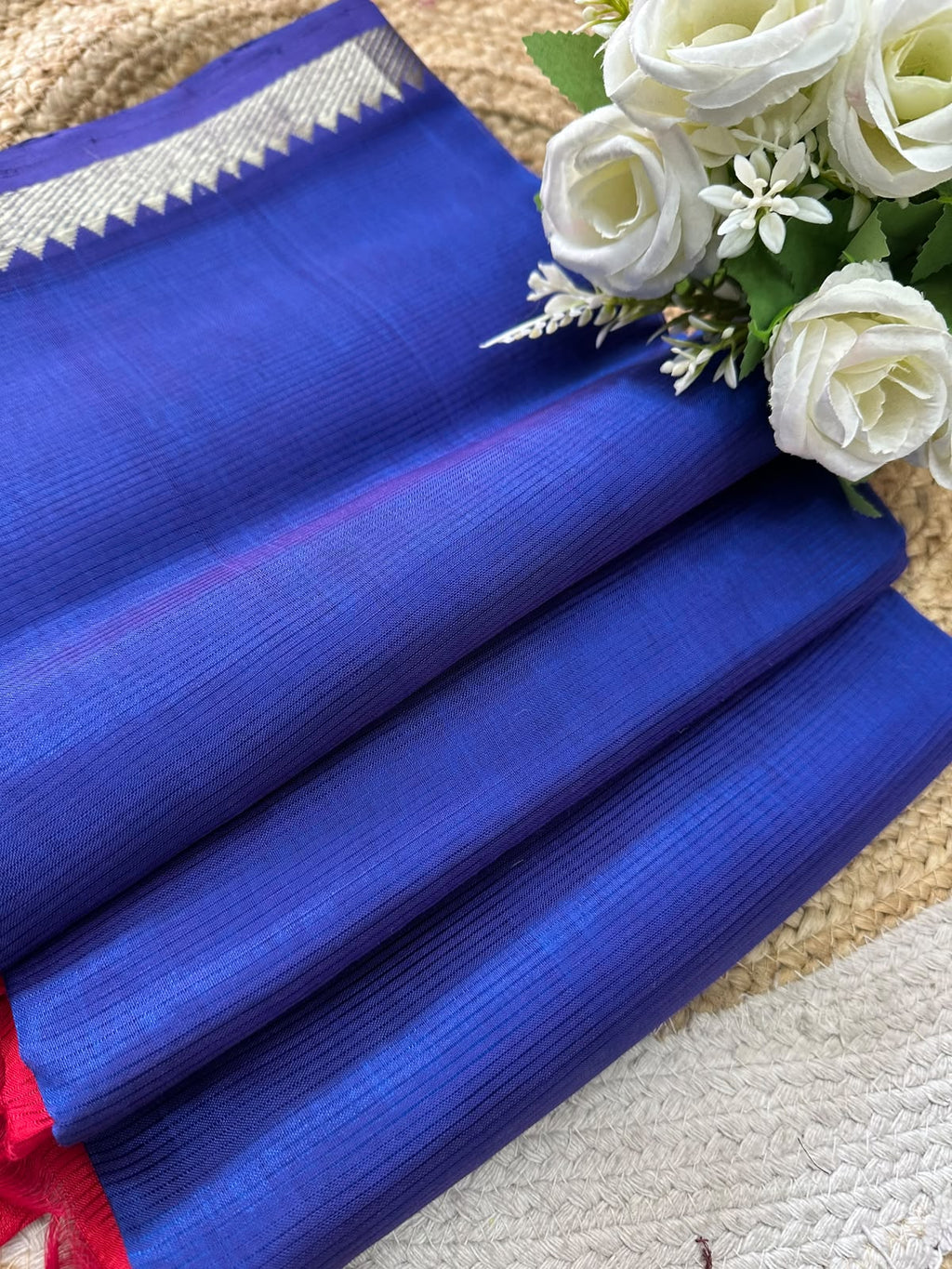 Handwoven Mangalgiri Cotton Silk Saree