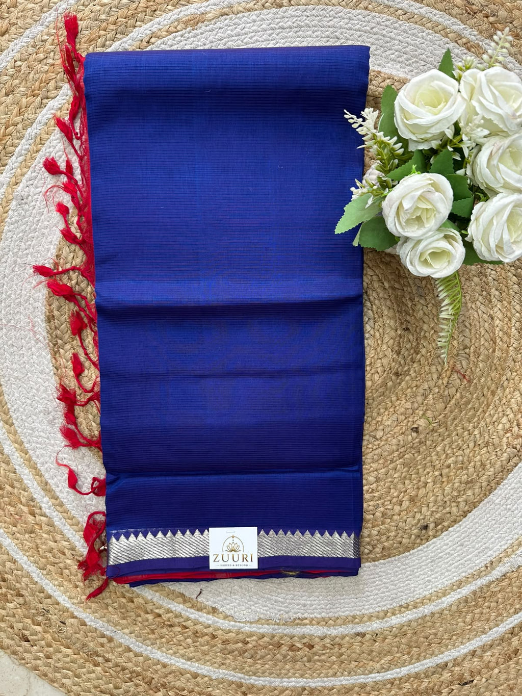 Handwoven Mangalgiri Cotton Silk Saree