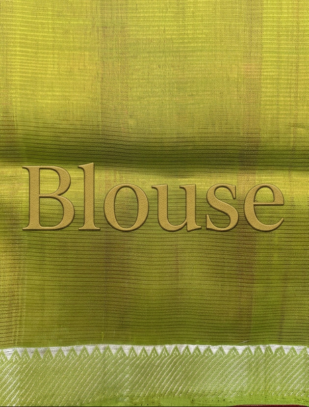 Handwoven Mangalgiri Cotton Silk Saree
