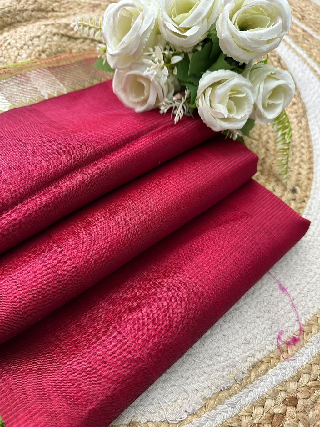 Handwoven Mangalgiri Cotton Silk Saree
