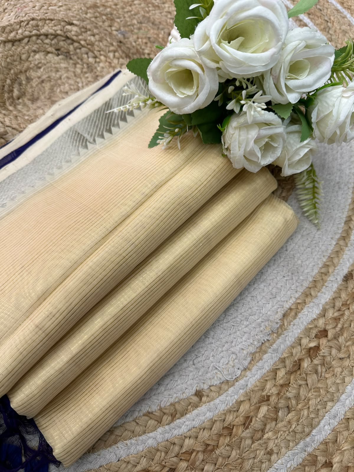 Handwoven Mangalgiri Cotton Silk Saree