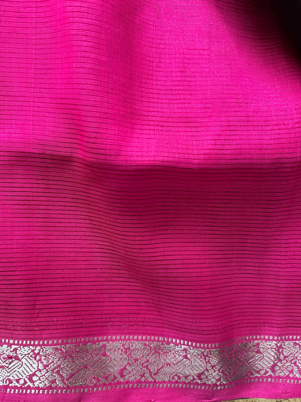 Handwoven Mangalgiri cCotton Silk Saree