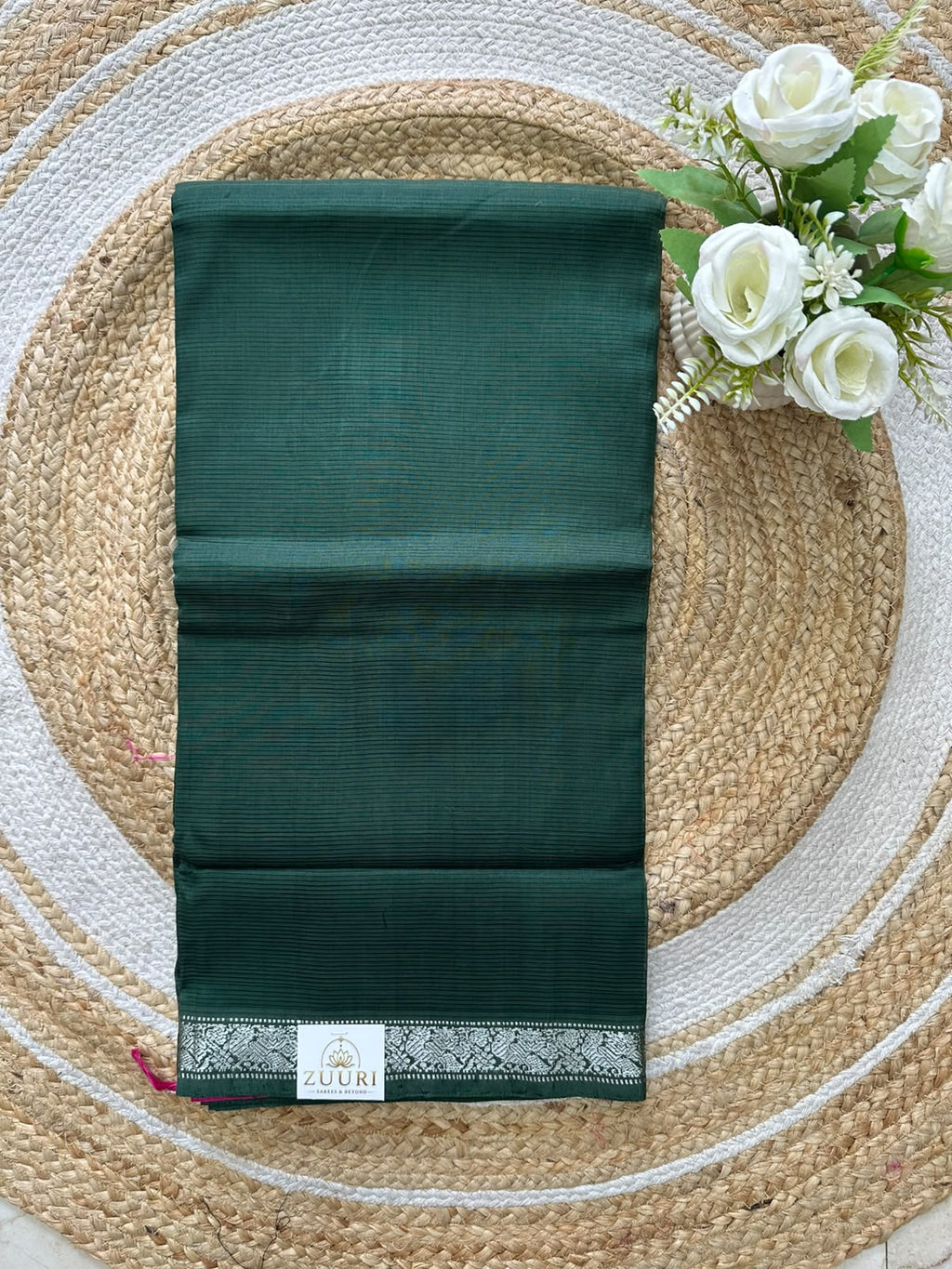 Handwoven Mangalgiri cCotton Silk Saree