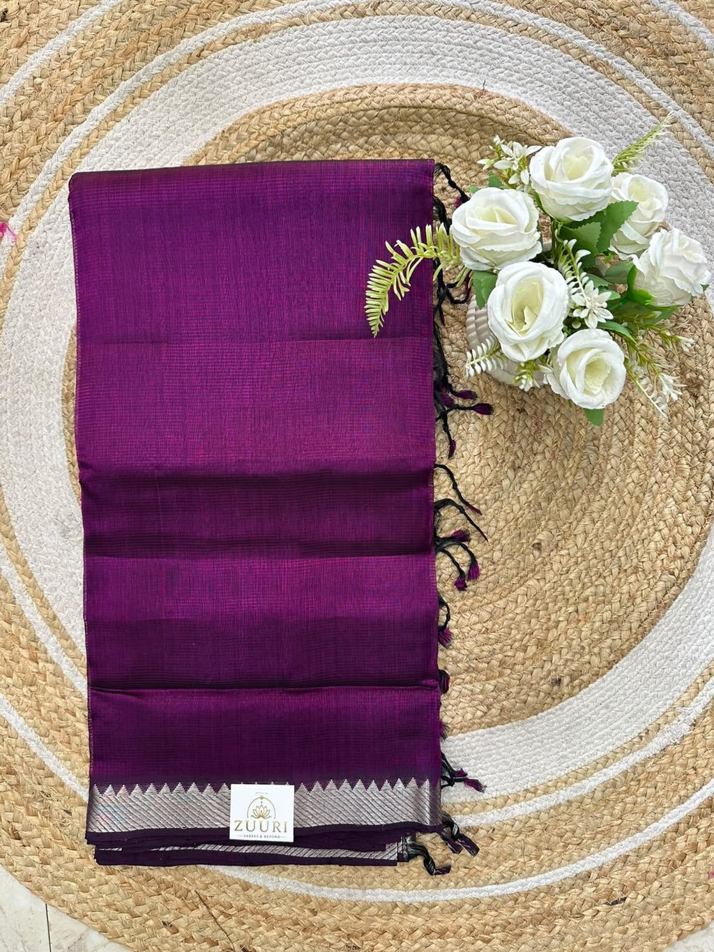 Handwoven Mangalgiri Cotton Silk Saree