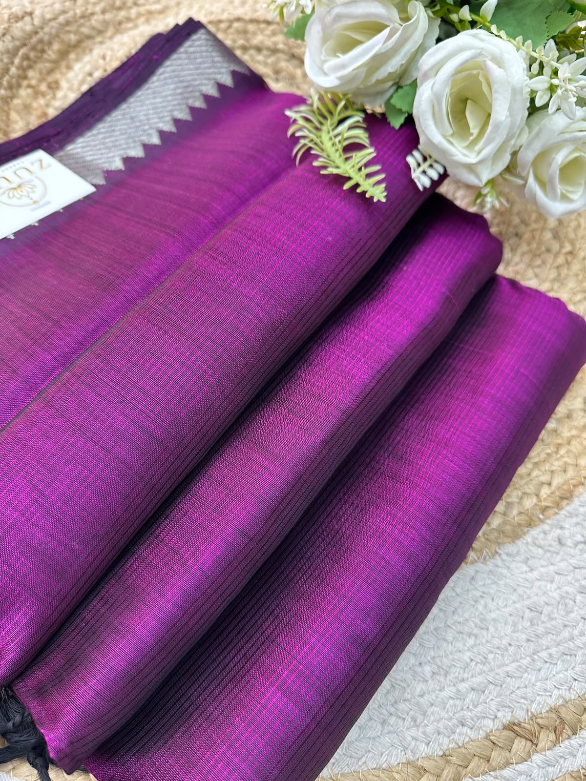 Handwoven Mangalgiri Cotton Silk Saree