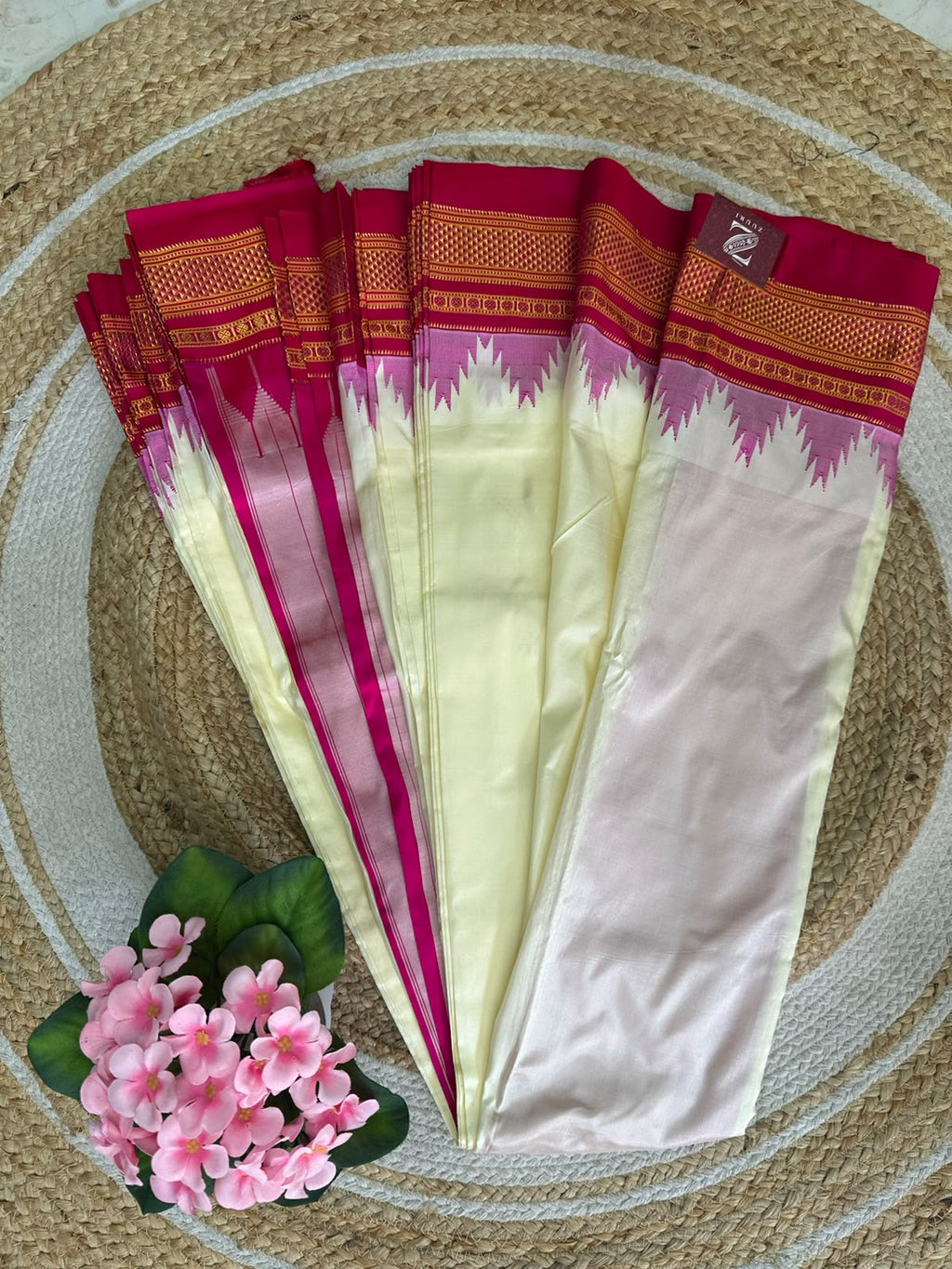 Temple Boarder Ilkal Saree