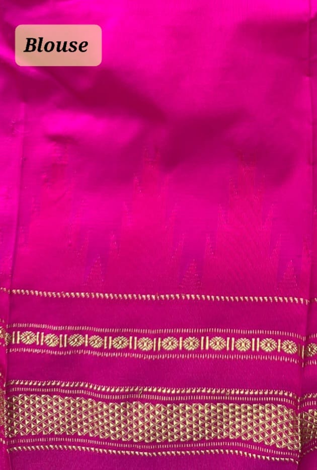 Temple Boarder Ilkal Saree